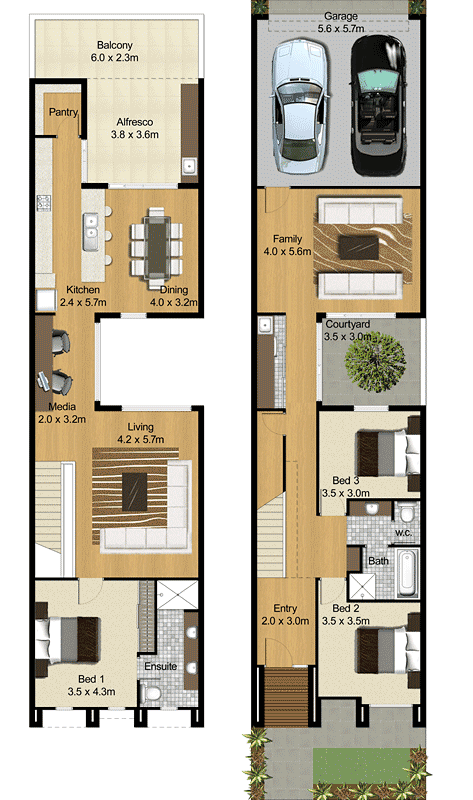 Terrace 270 floorplan