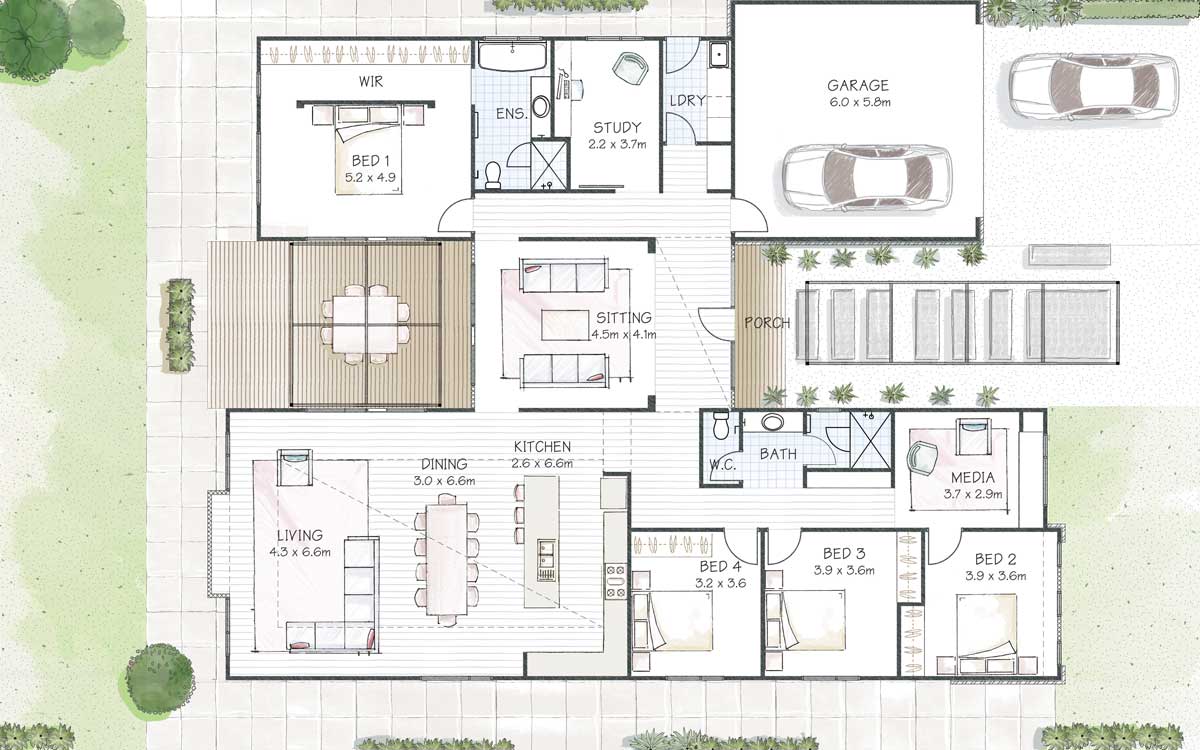 Warhol 270 (Seaford Heights) Floorplan